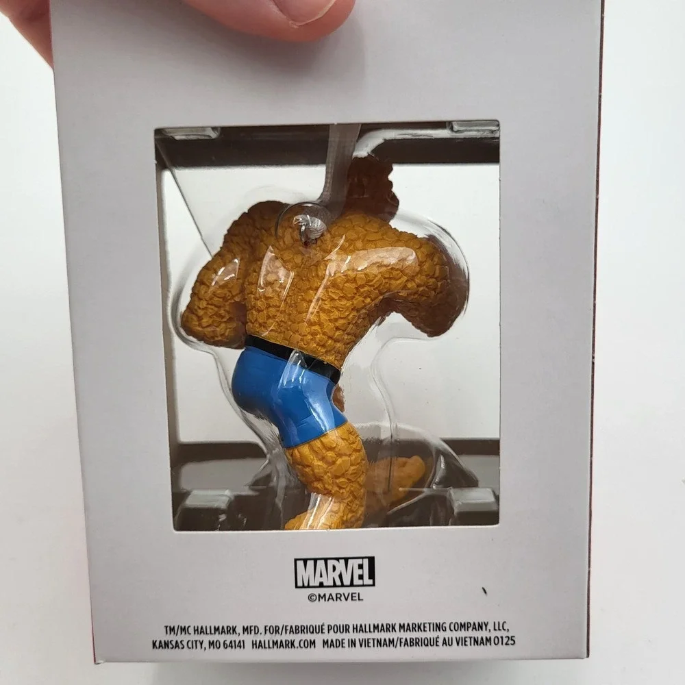 Hallmark Marvel Fantastic Four The Thing Christmas Ornament 2025